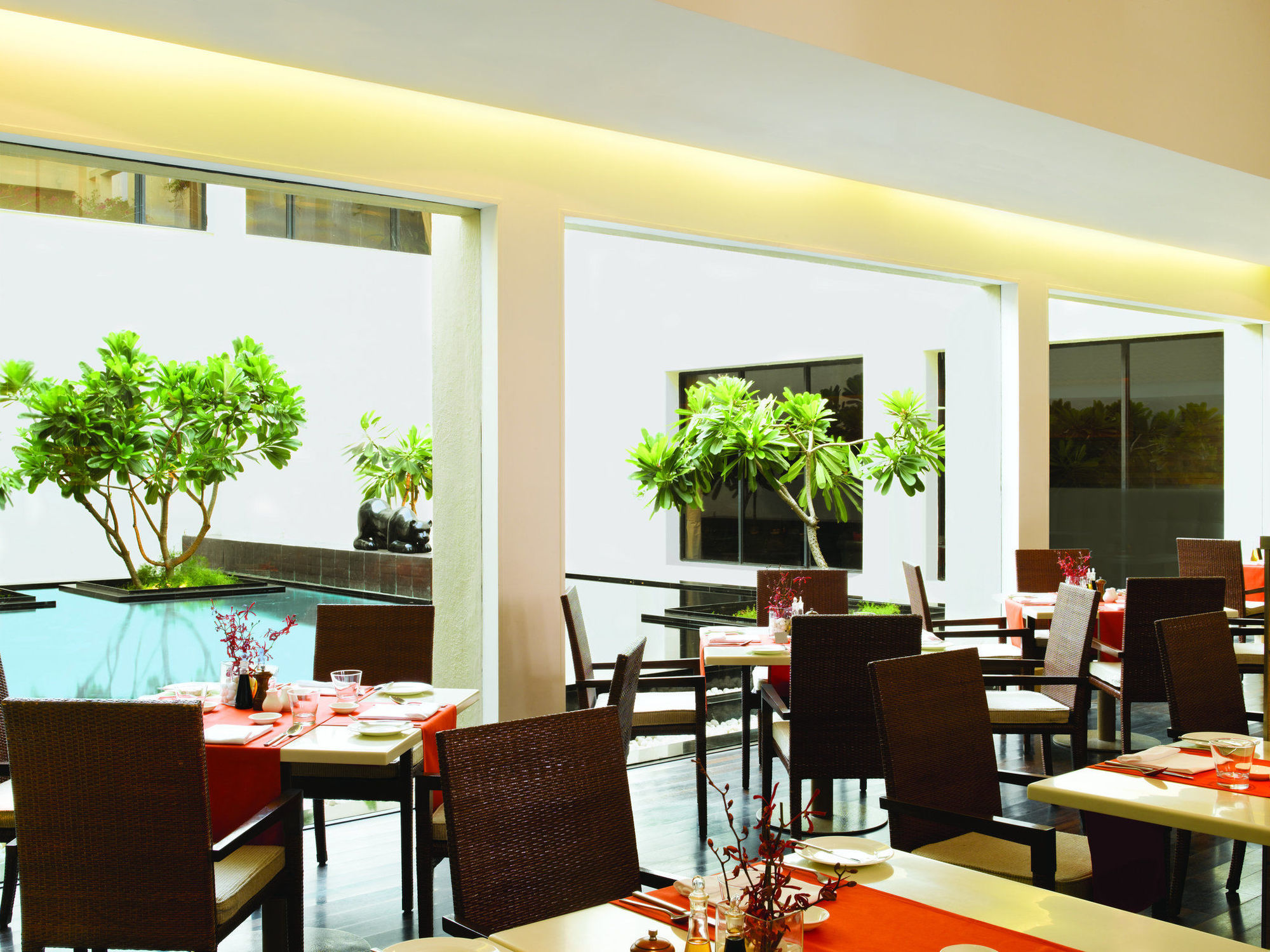 Trident Chennai Hotell Restaurant bilde